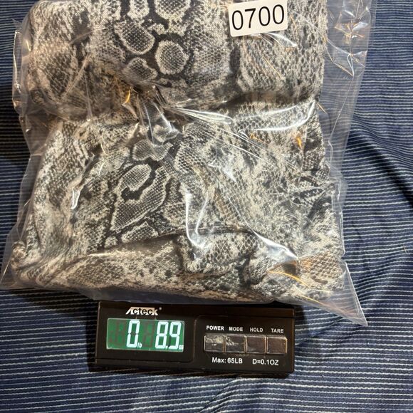 Sonoma Goods Sweater Women XL Snake Print Boho Neutral Gray Long Sleeve Layering - Picture 7 of 7